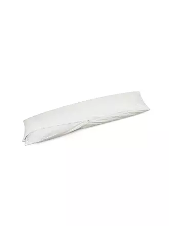 HEFEL | Bezug für Seitenschläferkissen 35x160cm Weiss | 